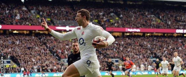 England's Jonny May