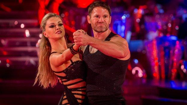 Ola Jordan and Steve Backshall