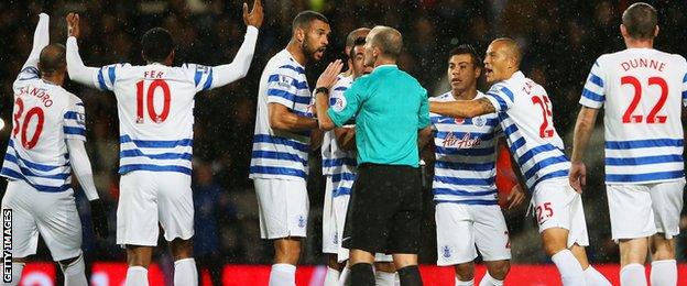 Queens Park Rangers protest