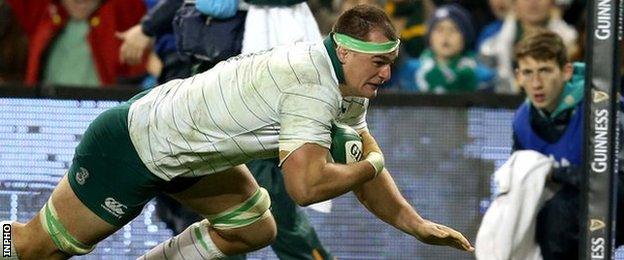 Rhys Ruddock replaced ill Chris Henry in the Ireland line-up