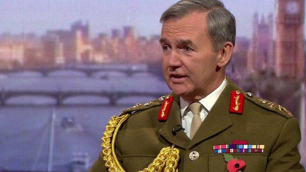 Chief of the Defence Staff General Nick Houghton