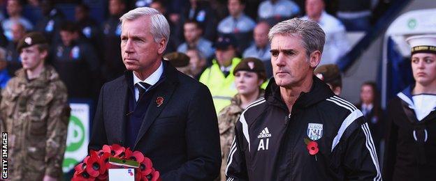 Alan Pardew & Alan Irvine