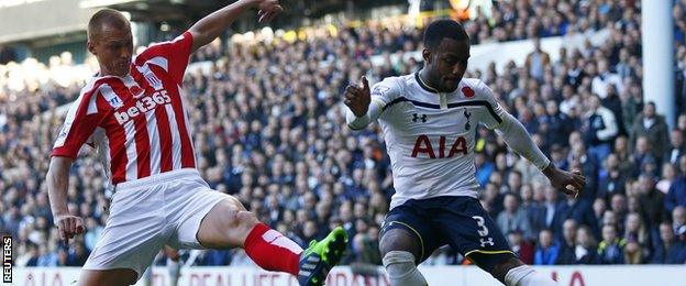 Stoke's win was only their second in their last 17 trips to White Hart Lane in all competitions