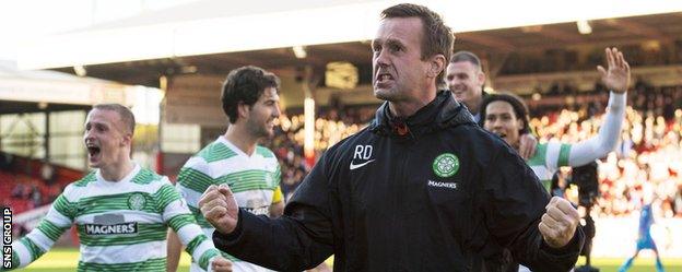 Celtic manager Ronny Deila