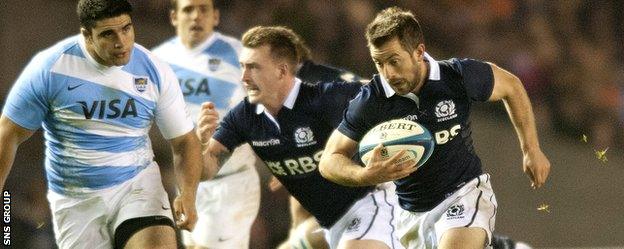 Scotland captain Greig Laidlaw