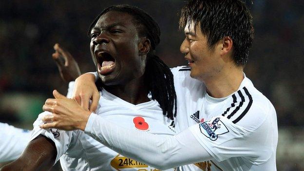 Swansea's Bafetimbi Gomis