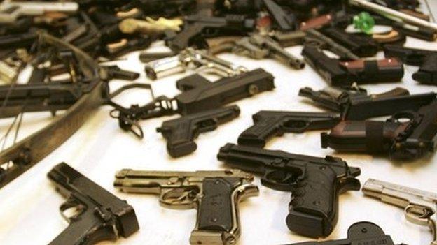 guns surrendered in amnesty