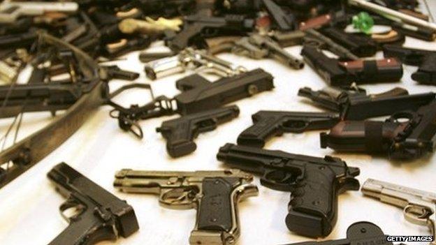 guns surrendered in amnesty