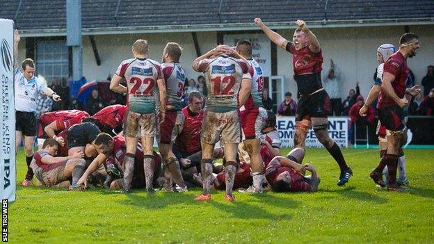 Jersey vs Plymouth Albion