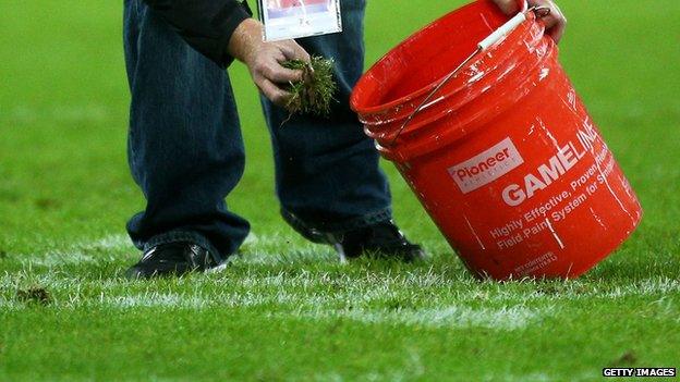 Wembley pitch