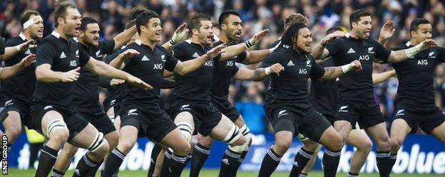 New Zealand won 51-22 on their last visit to Murrayfield in 2012