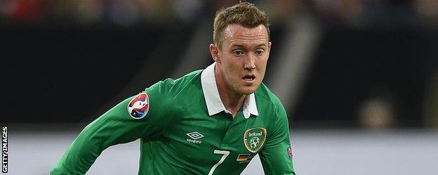 Irish winger Aiden McGeady