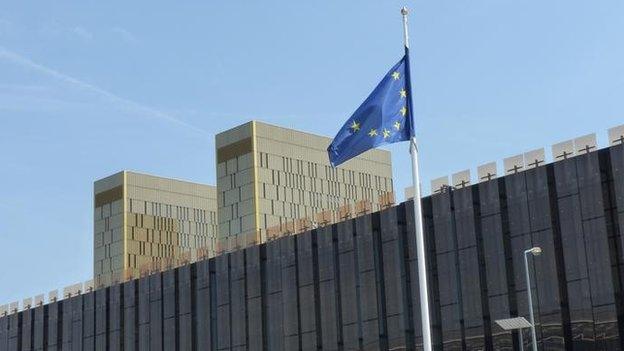 European Court of Justice in Strasbourg