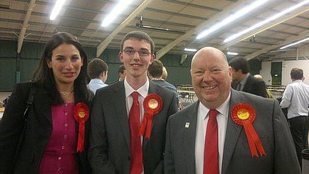 Luciana Berger, Jake Morrison and Joe Anderson