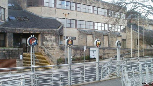 Bridgend council headquarters