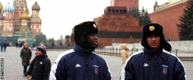 Nathan Blake and Gary Speed