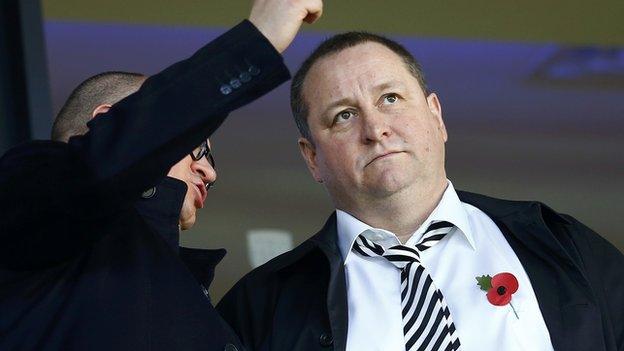 Rangers shareholder Mike Ashley