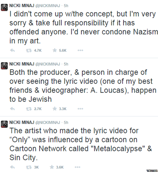 Nicky Minaj comments