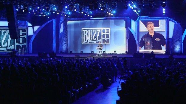 Blizzcon conference floor