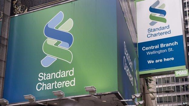 Standard Chartered bank in Hong Kong