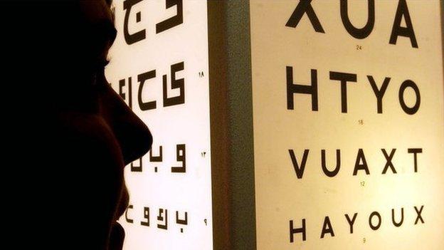 Eye test