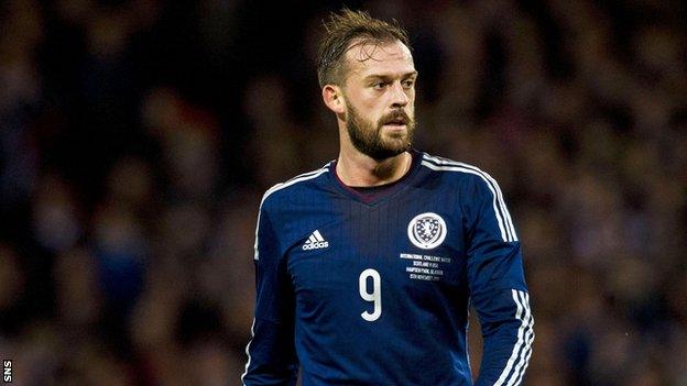 Scotland striker Steven Fletcher