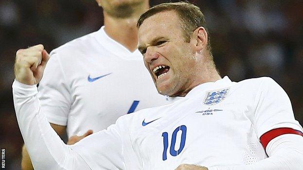 England captain Wayne Rooney