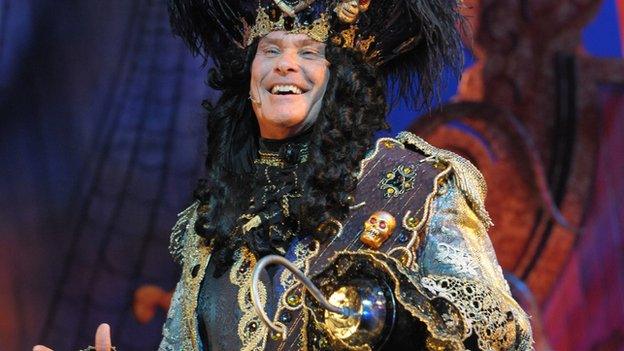 David Hasselhoff as Captain Hook