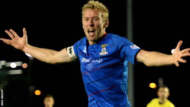 Inverness skipper Richie Foran