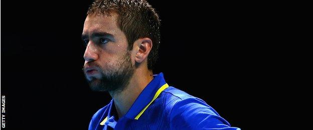 Marin Cilic loses to Tomas Berdych