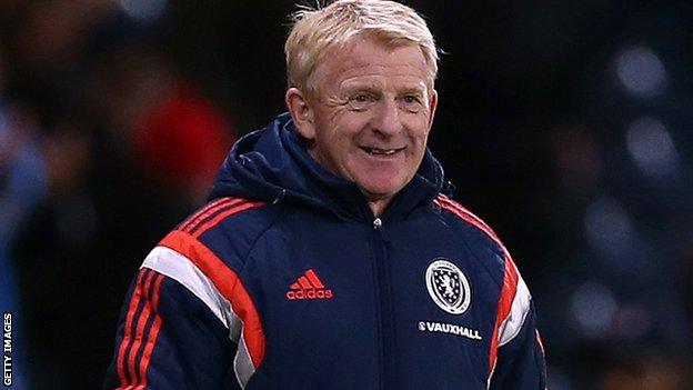 Scotland manager Gordon Strachan