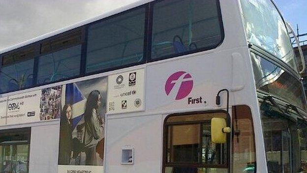 First Glasgow bus