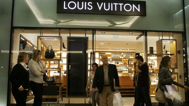 Louis Vutton store in Brazil