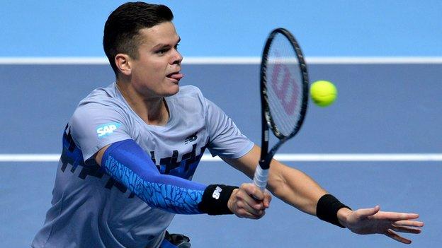 Milos Raonic withdrawing from the O2 World Tour Finals