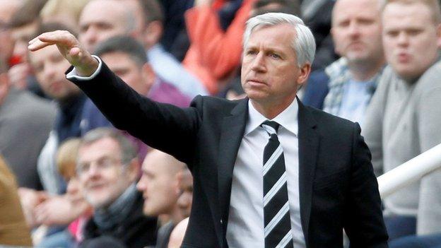 Former Newcastle United manager Alan Pardew