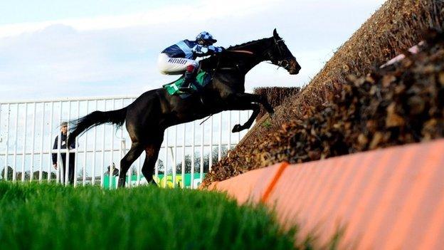 Menorah in the 2014 Charlie Hall Chase at Wetherby