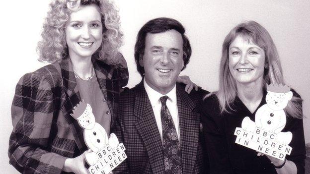 Angharad Mair, Terry Wogan, Sue Cook