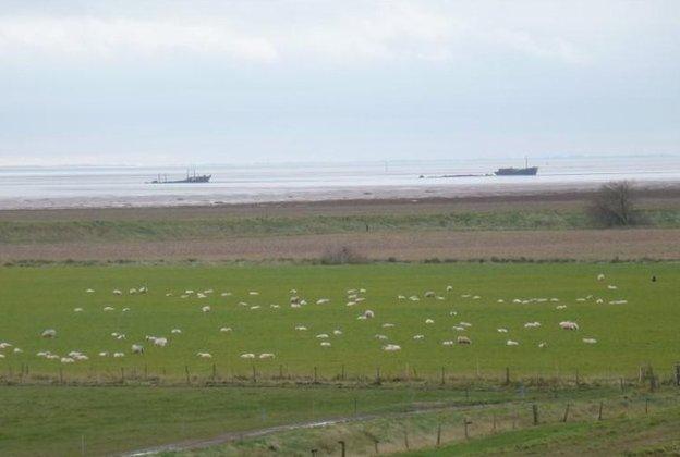 View from RAF Wainfleet control tower