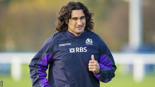 Scotland flanker Blair Cowan