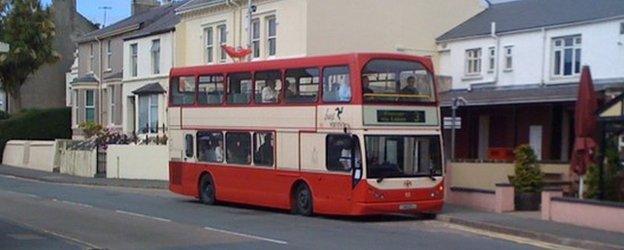 School bus, Isle of Man