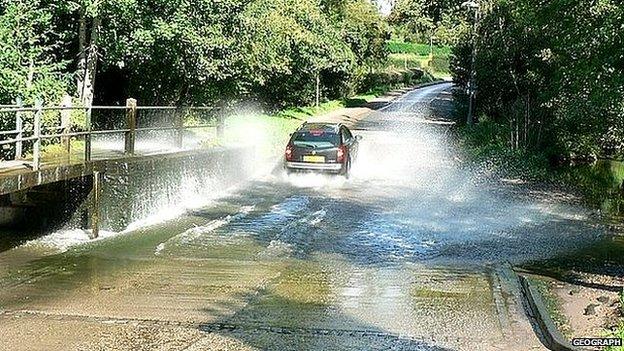 Rufford Lane ford