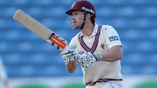 Somerset batsman Nick Compton