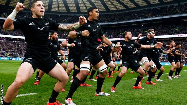 The All Blacks' Haka