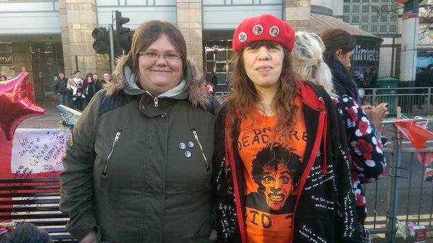 Jess Horton and Jaime Bird