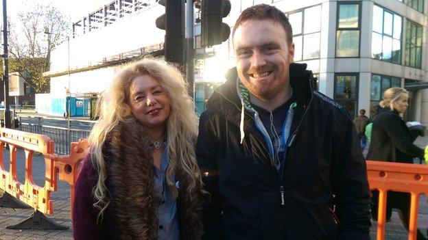 Tommy Hayes and Ashley Keegan