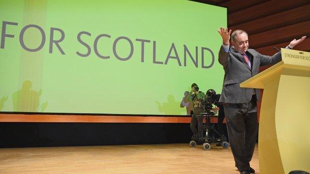 Alex Salmond makes farewell speech