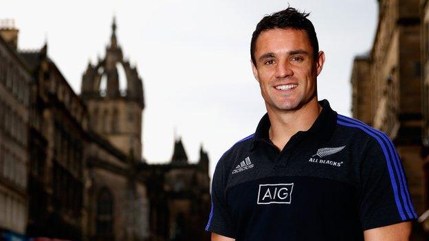 New Zealand fly-half Dan Carter