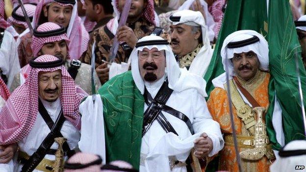 Saudi King Abdullah