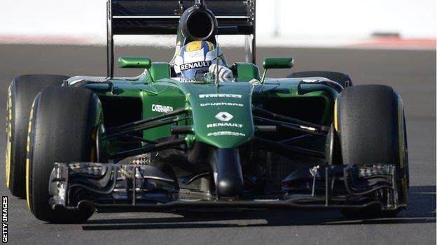 Caterham F1 car