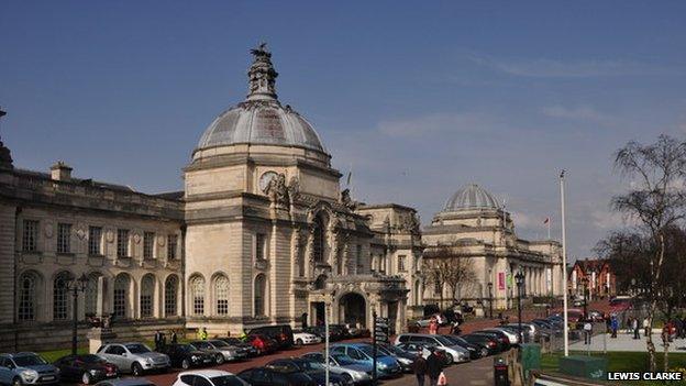 City Hall in Cardiff